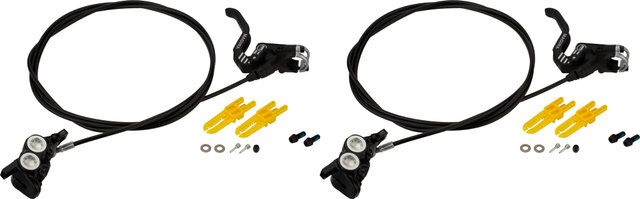 Magura Set de Freins à Disque av+arr MT5 eSTOP Carbotecture - black-mystic grey anodized | Ensemble | Flip-Flop (non spécifique au côté)