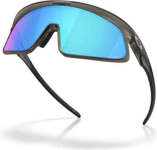 Oakley Lunettes de Sport RSLV 141 - matte grey smoke | prizm sapphire