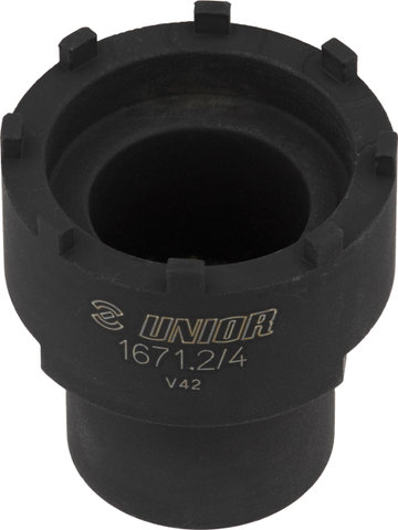 Unior Bike Tools Innenlagerwerkzeug 1671.2/4 für Shimano Octalink mit Außennuten - black