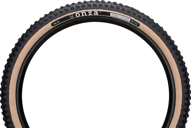 Onza Porcupine TRC MC60 Skinwall 27,5+ Faltreifen - schwarz-braun/27.5 "/66 mm/66-584/2.6 "