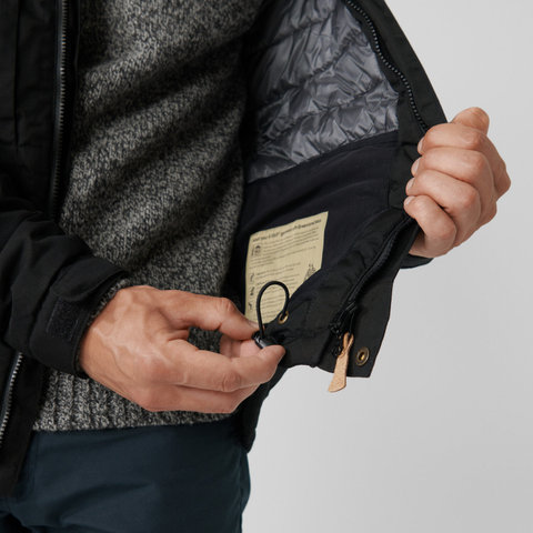Fjällräven Skogsö Padded Thermojacke - black | L