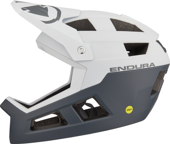 Endura SingleTrack Full Face MIPS Helm - white/55 - 59 cm