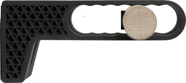 Tons Soporte de pared vertical para bicicletas - natural oak/38 mm
