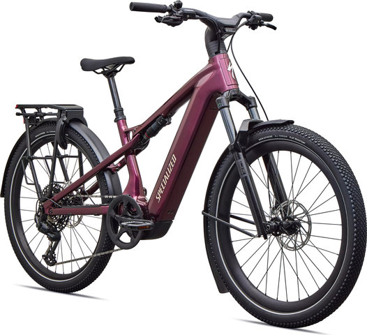 Specialized Bicicleta eléctrica de trekking Turbo Vado X3 5.0 27,5" - gloss bordeaux metallic-sandstone metallic | 44 mm | XL | 27,5" (650B) | 170,0 mm