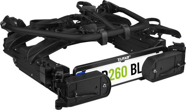 Eufab SD260 Bike Rack for Trailer Hitch - black-black