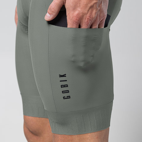 GOBIK Grit 2.0 K10 Bib Shorts - evergreen/M