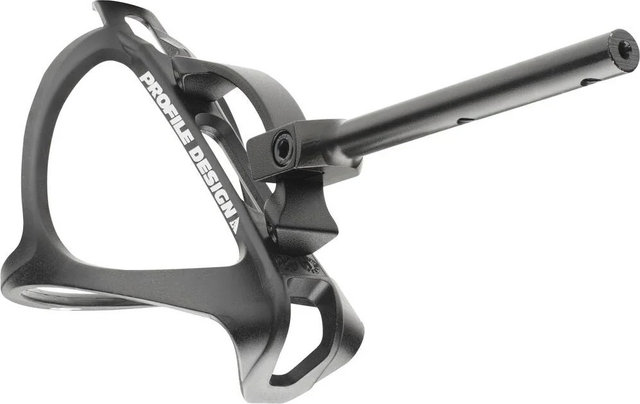 Profile Design RM-10 System Black with Vise Kage Bottle Cage - black