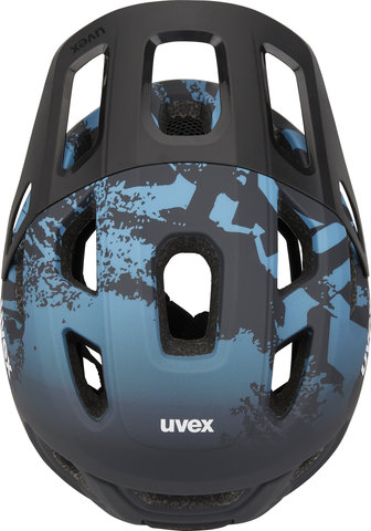 uvex react jr. MIPS Helm - azure-deep space matt/52 - 56 cm