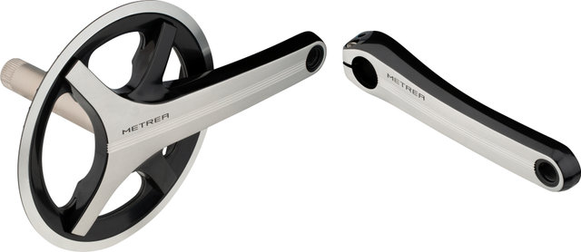 Shimano Metrea FC-U5000-1 Crankset w/ Chain Guard - silver-black/175,0 mm