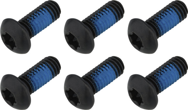 Trickstuff Steel fastening screws for brake discs 6 pcs. - black