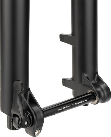 Fox Racing Shox Fourche à suspension 36 Float 29" GRIP 2 Factory Boost sans logo - black | 140 mm | 44 mm | 29" | 1 1/8" - 1,5" tapered | Axe Traversant 15 mm | 110 mm