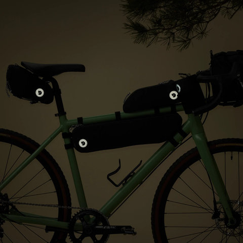 Fjällräven Hoja Top Tube Bag - black | 800 ml