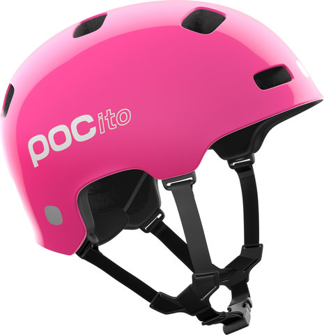 POC Casco POCito Crane MIPS para Niños - fluorescent pink | 55 - 58 cm