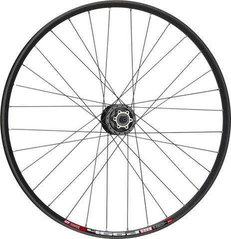 bc basic Mountain/Urban Alivio Disc 6L DT Swiss 466D 29" Hub Dynamo wheel - schwarz | front wheel only | 29" | 100 mm | front wheel only | Non Boost | front wheel only