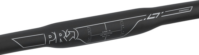 PRO LT Compact Ergo 31.8 Ergonomic Handlebars - black/420 mm