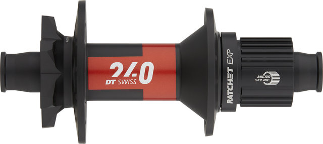 DT Swiss 240 Classic MTB Boost 6-Bolt Disc Rear Hub - black/Shimano Micro Spline/28/Shimano Micro Spline