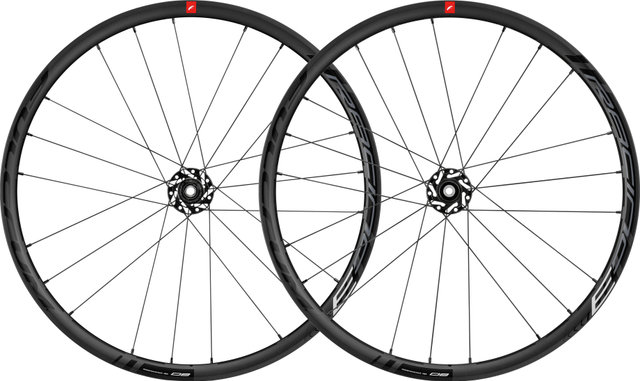 Fulcrum Racing 3 DB C19 Disc Center Lock Laufradsatz - schwarz/142 mm/100 mm/28"/Shimano Road/100 mm/Shimano Road/100 mm/142 mm