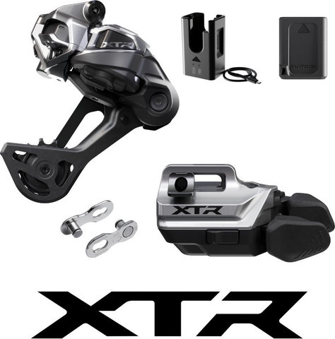 Shimano Gear Upgrade Kit SHIMANO XTR Di2 M9250 - black-silver | none