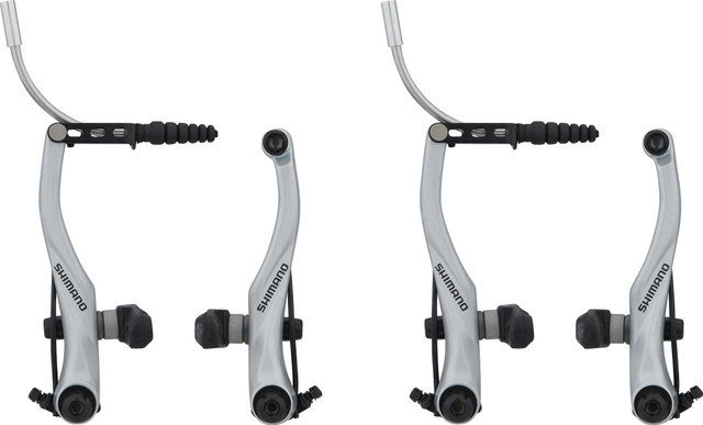 Shimano BR-T4000 v+h Set Felgenbremse V-Brake - silber/Set
