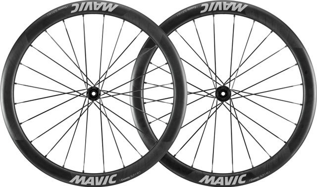 Mavic Cosmic SLR 45 Disc Center Lock 23 mm 28" Carbon Laufradsatz - schwarz/100 mm/Shimano Road/142 mm/28"/Non Boost