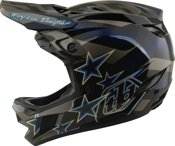 Troy Lee Designs D4 Composite MIPS Fullface-Helm - gray | 55 - 56 cm