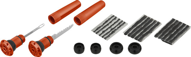 Muc-Off Kit de Réparation Stealth Tubeless Puncture Plug - orange