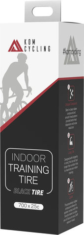 KOM Cycling neumático para rodillo Indoor Trainer Tire 28" - black | 28 | 25 mm | 25-622