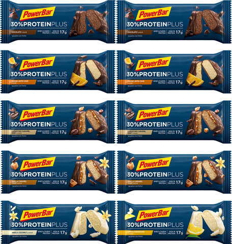 Powerbar Protein Plus 30 % Proteinriegel - 10 Stück - mixed