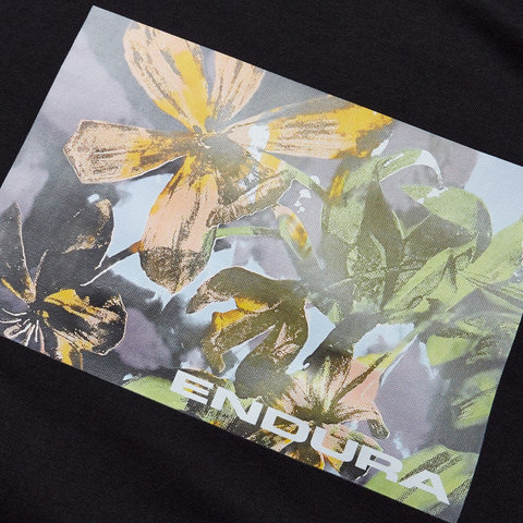 Endura T-shirt Ltd Graphic Tee - stack logo-black/S