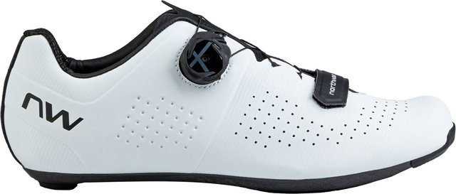 Northwave Storm Carbon Road Bike Shoes - white-black/42