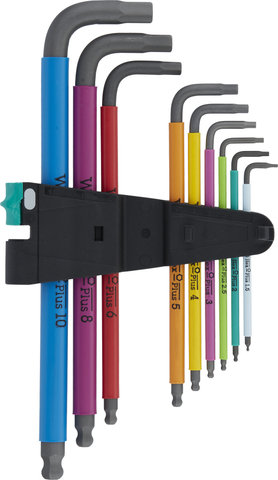 Wera Winkelschlüssel-Satz Hex-Plus Innensechskant SPKL - multicolor