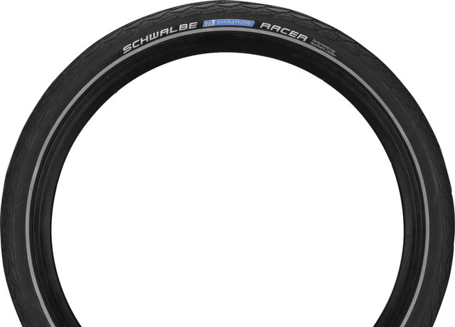Schwalbe Cubierta de alambre Marathon Racer Performance 20" - negro-reflejante/20 /40 /40-406/1.5 