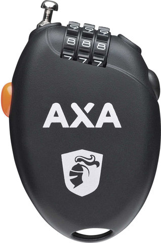 Axa Candado de cable con combinación Roll 75 - negro
