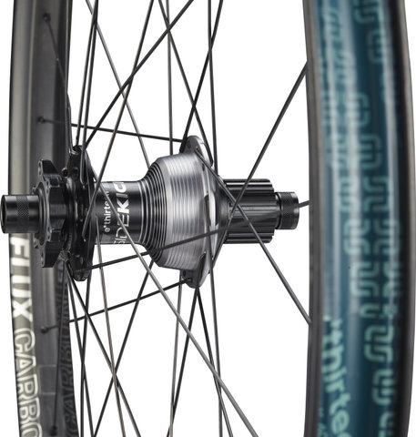 e*thirteen Grappler Sidekick Flux Enduro Carbon Boost 29" Wheelset - black/Boost/148 mm/110 mm/Boost/29"/Shimano Micro Spline/110 mm/Shimano Micro Spline/110 mm/148 mm