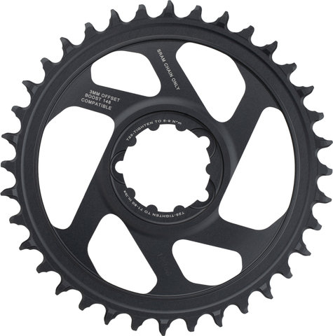 SRAM Plato X-Sync 2 Eagle Direct Mount 3 mm - lunar grey-polar grey/36 