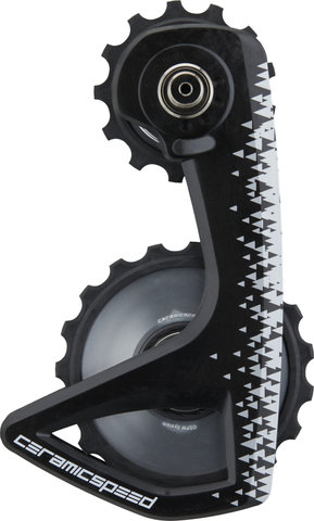 CeramicSpeed OSPW RS Alpha Argent S.E. Schalträdchen-System für Shimano 9250/8150 - black-white/13 Zähne (Leitrolle), 19 Zähne (Spannrolle)