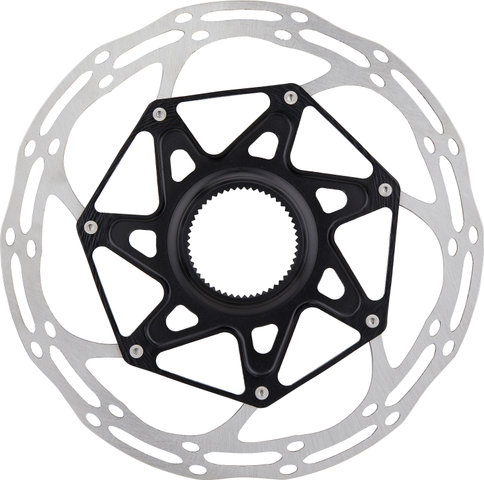 SRAM Centerline X Rounded Center Lock Bremsscheibe - silver-black/160 mm