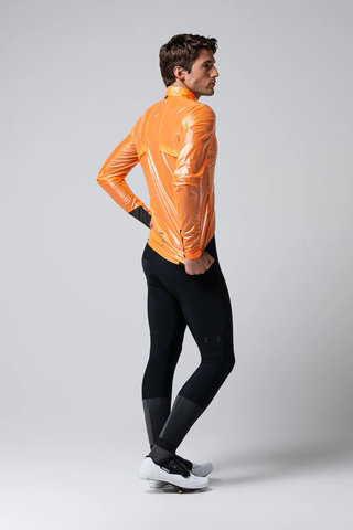 GOBIK Pluvia 2.0 Unisex Rain Jacket - blazing orange/M