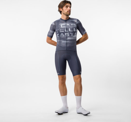 Castelli Maillot Stratus Logo S/S - twilight blue winter sk | M