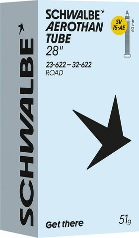 Schwalbe Schlauch 15-AE Aerothan für 28" - universal | 23-622 bis 32-622 | SV | 60 mm
