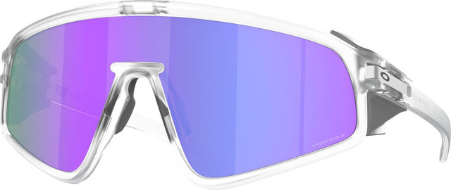 Oakley Latch Panel Sportbrille - matte clear/prizm violet
