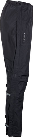 VAUDE Womens Fluid Full-Zip Pants Regenhose - black/38/S