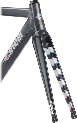 Cinelli Kit cadre Vigorelli Track - rainbow/1 1/8" - 1,5" tapered/S/Blocage Rapide 5 mm/45 