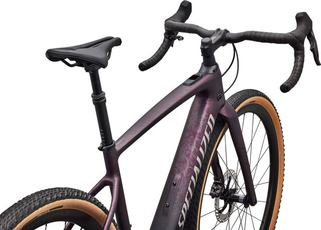 Specialized Vélo électrique Gravel Turbo Creo 2 Expert Di2 Carbone 28" - satin nebula metallic-bordeaux metallic dry impasto-desert metallic | 170,0 mm | 28" | S | 55 mm