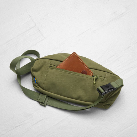 Fjällräven Riñonera Ulvö Medium - green | 2 
