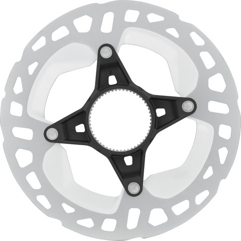 Shimano RT-MT800 Center Lock Brake Rotor for XT w/ External Teeth - silver-black/140 mm