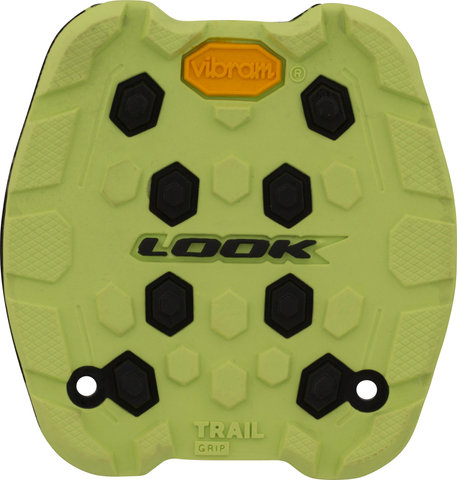 Look Set de 4 placas de pedales Activ Grip Trail - limón