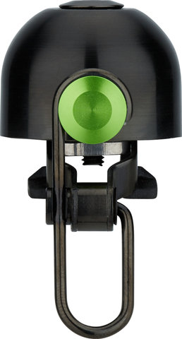 SPURCYCLE Stainless Steel Bell - Black - black-green SPURCYCLE Stainless Steel Bell - Black - black-green