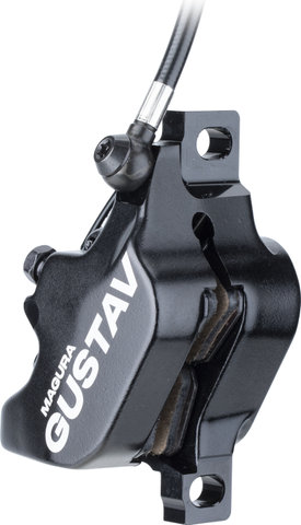 Magura Freno de disco Gustav Elite - negro-antracita | Ruada trasera o delantera | Flip-Flop (no específico de lado)