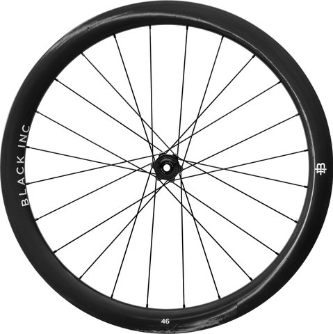 Black Inc Juego de ruedas gravel Forty Six Carbon Disc Center Lock 28" - silver | Non Boost | 100 mm | SRAM XDR | 28" | 142 mm